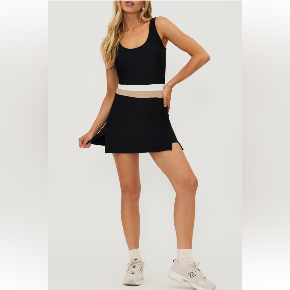 Beach Riot Black and Remi Tennis Dress
